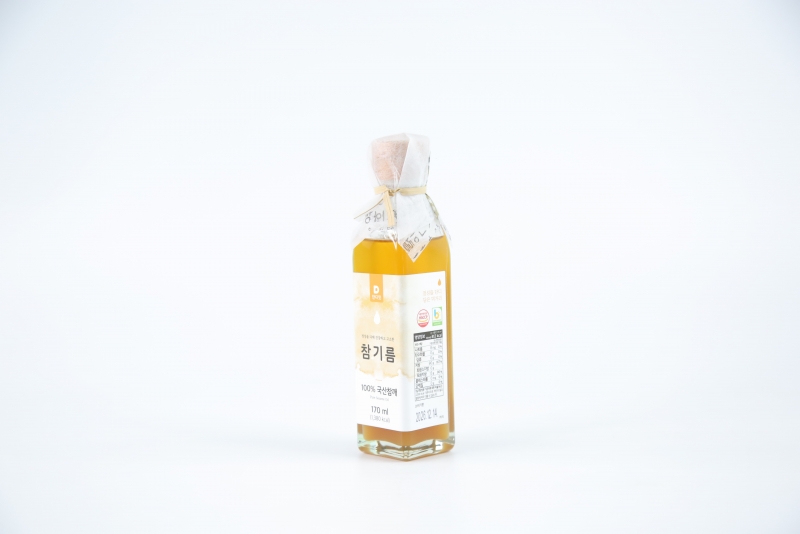 단디담음,혁신전용)[2구선물세트]단디잇 100%국산 저온착유 참기름&들기름 170ml